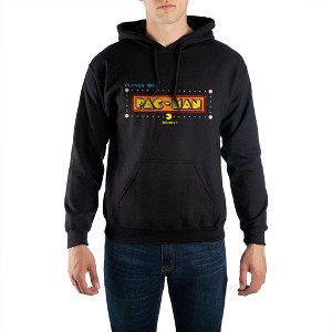 Pac-Man Mens Retro Video Game Hoodie - 1 of 1