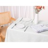 Unique Bargains Rustic Cotton Linen Waterproof Dinner Party Christmas Table Cover 1 Pc - 2 of 4