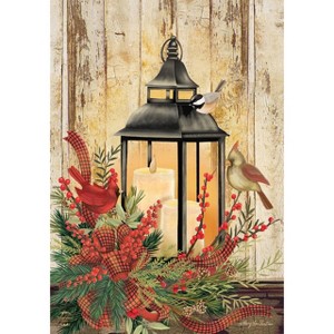 Briarwood Lane Garden Flag 12x18 For Outdoor Holiday Lantern Christmas For Christmas Garden Flag Flags For Outside - 1 of 4