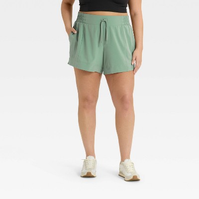 Women's 4" Active Light Woven Mid-Rise Shorts - All In Motion™
