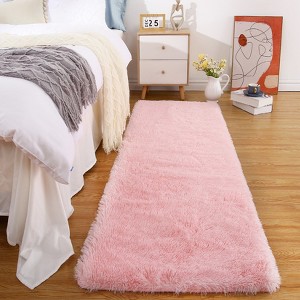 Fluffy Rug Feet Extra Large Plush Shaggy Rugs for Living Room - 1 of 4