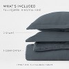 Cloud Weave Textured Comforter Set, Plush All-Season Down Alternative, Ultra Soft, 3-Piece Set - Becky Cameron - 4 of 4