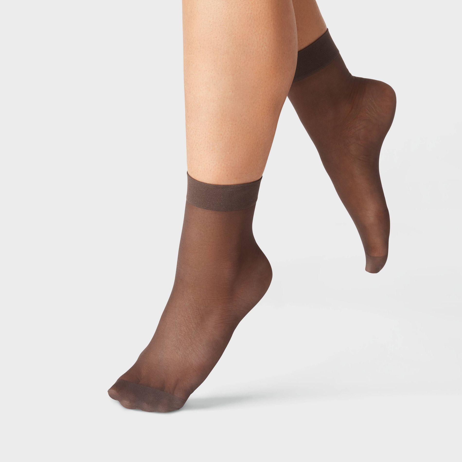 Women's 20D Sheer 3pk Anklet Socks - A New Day™