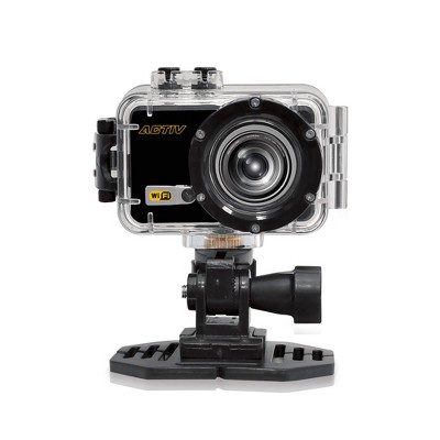 Pyle Gear Pro ACTIV Mini HD Sports Camera GDV288BK – 1080p Wi-Fi Camcorder – Black – Waterproof