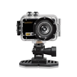 Pyle Gear Pro ACTIV Mini HD Sports Camera GDV288BK – 1080p Wi-Fi Camcorder – Black – Waterproof - 1 of 4
