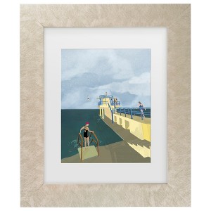Trademark Fine Art - Charlotte Trudgett  Blackrock, Salthill, Galway Ireland Art Print Matted Framed Art - 1 of 4