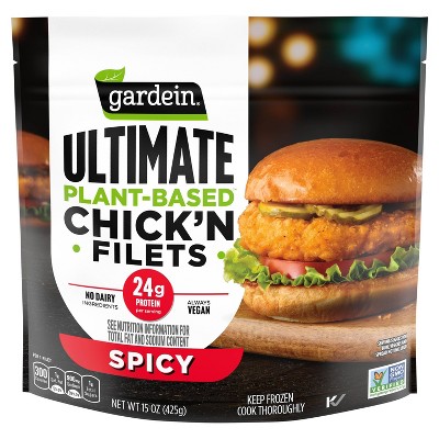 Gardein Ultimate Frozen Vegan Spicy Chick'n Fillets - 15oz