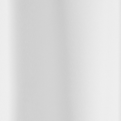 Extended White Polyester Tab Top Light-Filtering Window Panel