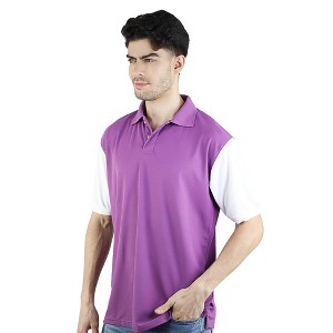 Artyska Men's Contrast Short Sleeve Color Block Regular Fit Polo Shirt - 1 of 4