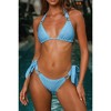 Moda Minx 'Antigua' Powder Triangle Bikini Top - 4 of 4