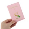 Unique Bargains Durable Letter Pattern Passport Holder 1 Pc - 3 of 4