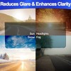 5 Star Super Deals Universal Car Sun Visor Extender, Polarized Anti-Glare UV Blocking Windshield and Side Window Shade, Retractable Sun Blocker - 3 of 4
