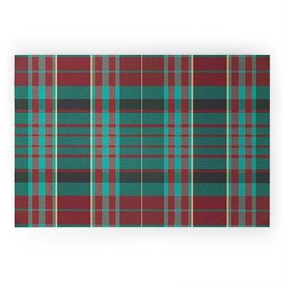 Sheila Wenzel Ganny The Season Plaids 36" x 24" Welcome Mat - Society6