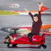 Kids Drifting Car, 12V Ride On Go Kart with 45W Brushless Quiet Motor, 5 mph Electric Drifting Go-Kart, Battery Powered - 3 of 4