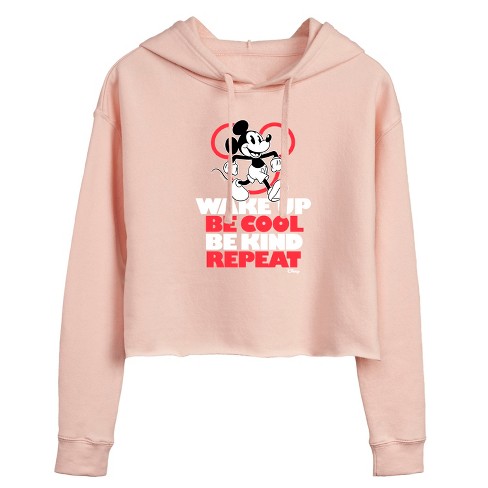 Cropped disney sweatshirt fashion