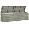 Storage Chest Grey Polyethylene Rattan 78.7 in x 19.7 in x 23.6 in - 4 of 4