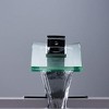 BWE Waterfall Single Hole Single-Handle Low-Arc Bathroom Faucet With Glass Spout - 4 of 4