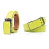 Braveman | Men's Genuine Leather Crocodile Design Dress Belt with Automatic Buckle - 3 of 3