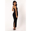 Petal and Pup Womens Normani Midi Dress - Black XL - 4 of 4