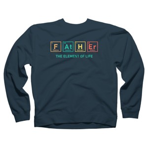 Adult Design By Humans Dad Handsome, Charming, See Also ATM By  Sweatshirt - 1 of 2