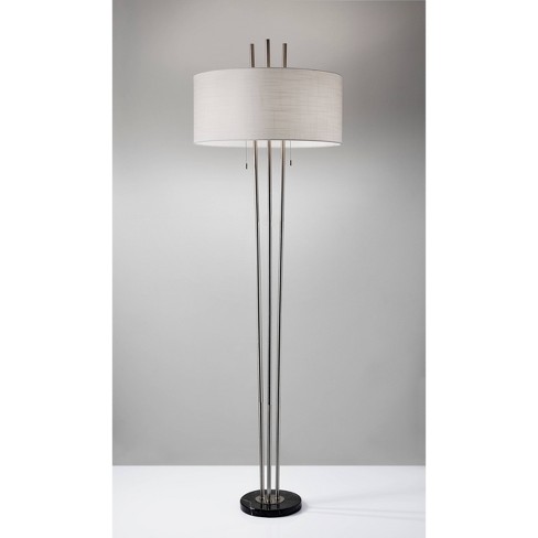 71" Anderson Floor Lamp Steel - Adesso : Target
