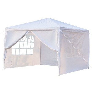 Karl Home | 10 Ft. W x 10 Ft. D Metal Party Tent - 1 of 3