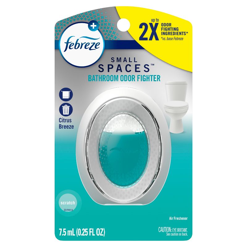 Febreze Small Spaces Bathroom Odor Fighter Citrus Breeze - 0.25 fl oz, 3 of 12