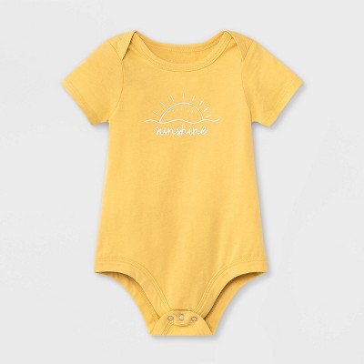 Image of Grayson Mini Baby Sunshine Bodysuit - Yellow 3-6M