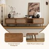 ORRD 78" TV Stand for 75-85" TVs, Modern Entertainment Center w/ Storage & Open Shelves – Living Room/Bedroom - 3 of 4