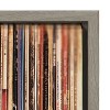 Kate and Laurel Sylvie Records Framed Canvas by Robert Cadloff of Bomobob, 22x22, Gray - 3 of 4