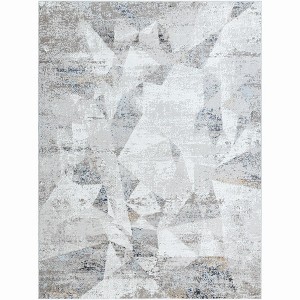 Mark & Day Alfonso Woven Indoor Area Rugs Light Gray - 1 of 4