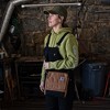 Crossbody Snap Bag, Durable, Adjustable Shoulder Bag with Flap Over Snap Closure, Carhartt Brown - 3 of 4