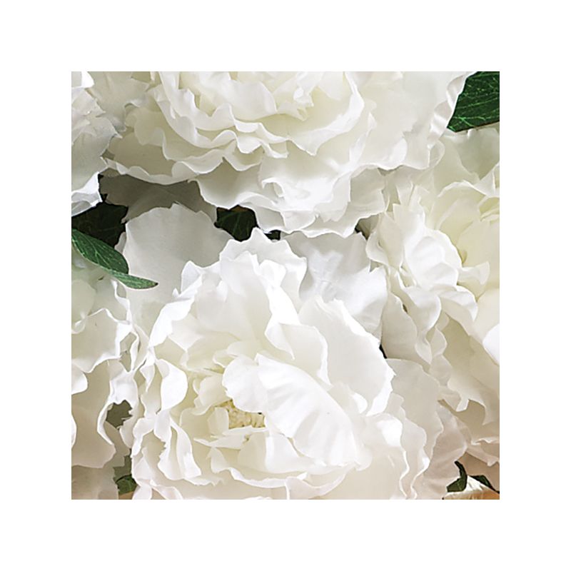 Collections Etc Floral Peony Bushes - Set of 3, 3 of 4