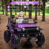 24V Kids Ride On Truck with Remote Control, Electric Truck Car, Toddler Ride On Toy Car with Music, Spring Suspension, Led Headlight for Boys Girls - 4 of 4