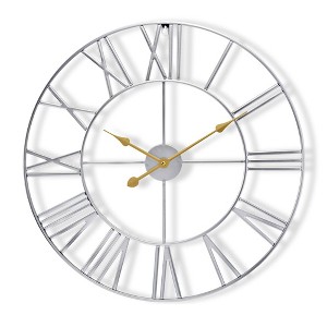 Sorbus Wall Clock for Living Room Decor - Roman Numeral Wall Clock for Kitchen - 12 inch Wall Clock Decorative - 1 of 4