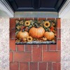 Stupell Industries Autumn Pumpkins on Ledge Printed Outdoor Door Mat, design by Creative Studio, 18"x30" - 3 of 4