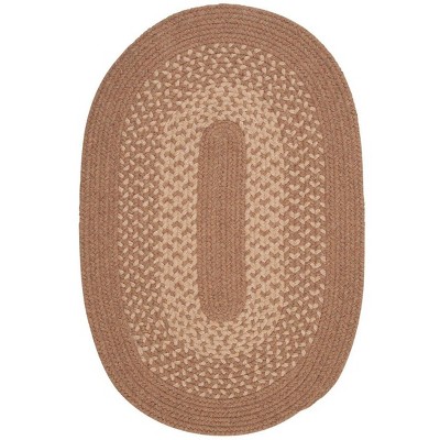 Colonial Mills Jackson - Taupe 2 Ft x6 Ft Runner (Oval) Rug Indoor 75% Polypropylene/25% Wool