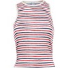 VENUS Womens Racerback Striped Tank - 4 of 4