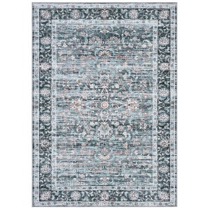 Fulvari Vintage Area Rug,Soft Distressed Print, Non-Slip, Machine Washable for Living Room, Bedroom, Dining Room, Office - 1 of 4