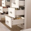 FUFU&GAGA Elegant Makeup Vanity Table with Adjustable Mirror Large Desk - 4 of 4