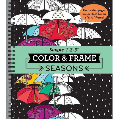 Color & Frame - Ocean Treasures (adult Coloring Book) - By New Seasons &  Publications International Ltd (spiral Bound) : Target