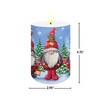 Briarwood Lane Winter Flameless Candle 6x3 Winter Gnomes Flameless Candle with Timer for Winter - 2 of 4