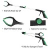 Grabber Reacher with Rubber Grip Handle - 32 Inch Multipurpose Foldable Reaching Assist Claw Arm Extender Tool with Heavy Duty Grip by Fleming Supply - 3 of 4