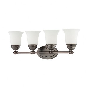 Thomas Lighting Bella 4 - Light Vanity in  Oiled Bronze - 1 of 1
