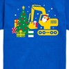 Boys' - Instant Message - Santa Excavator Christmas Presents Short Sleeve Graphic T-Shirt - 2 of 4
