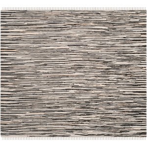 Rag Rug RAR129 Hand Woven Indoor Rugs - Safavieh - 1 of 4