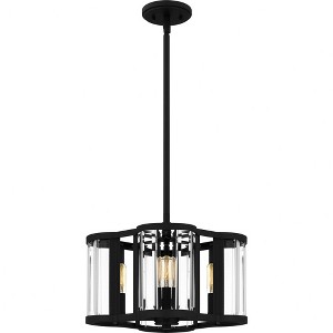 Quoizel Lighting 4 - Light Pendant in  Matte Black - 1 of 4