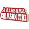 NCAA Alabama Crimson Tide Chunky Block Wood Wall Art - 3 of 4