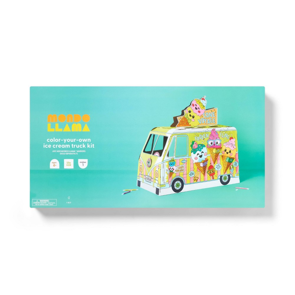 Summer Craft Ice Cream Truck Fort - Mondo Llama™