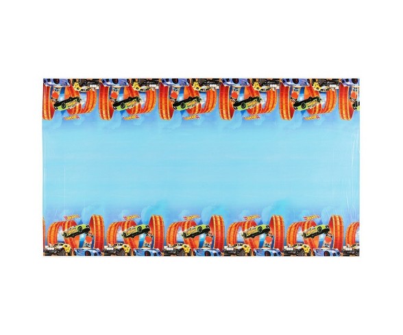 Hot Wheels Plastic Table Cover